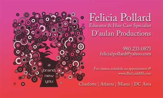 D'aulan Productions Business Card