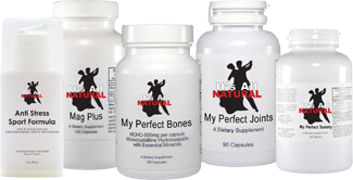 All Natural organic Supplements. Deal with joint pain, back pain, bone loss, magnesium deficiencies, stomach acid imbalances, stress, cramps, anxiety, osteoporosis, arthritis and other painful discomfort
