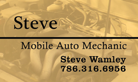 Steve- Mobil Auto Mechanic