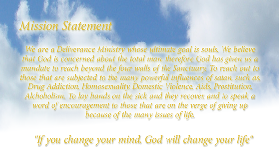 Mind Changing Ministries Business Card
